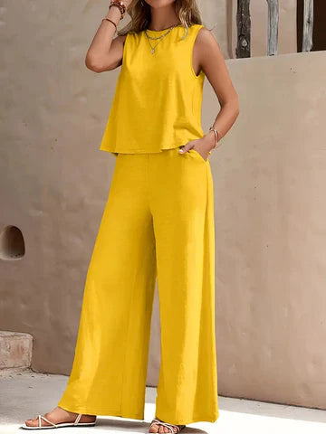 Zara Lounge | Relaxed summer two-piece set