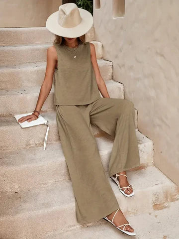 Zara Lounge | Relaxed summer two-piece set