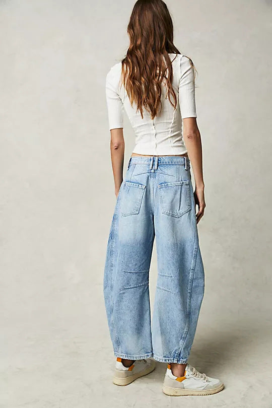 Billie Relaxed Jeans | Wide leg high-waist streetwear