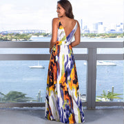 Tropica Bloom Maxi Dress | Floral summer holiday dress