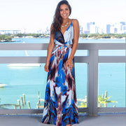 Tropica Bloom Maxi Dress | Floral summer holiday dress