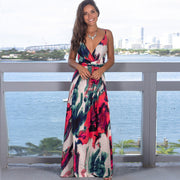 Tropica Bloom Maxi Dress | Floral summer holiday dress