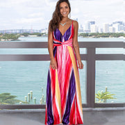 Tropica Bloom Maxi Dress | Floral summer holiday dress
