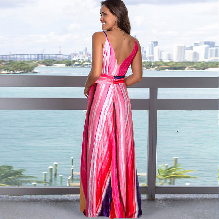 Tropica Bloom Maxi Dress | Floral summer holiday dress