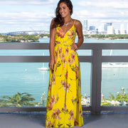 Tropica Bloom Maxi Dress | Floral summer holiday dress