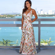 Tropica Bloom Maxi Dress | Floral summer holiday dress