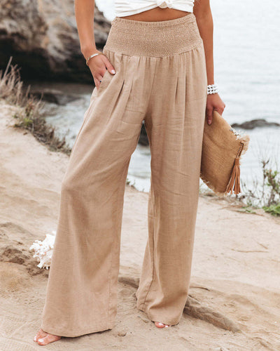 Byron Wide-Leg Pants | Comfy Beachside Essential
