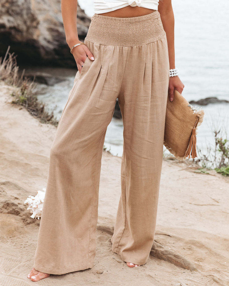 Byron Wide-Leg Pants | Comfy Beachside Essential