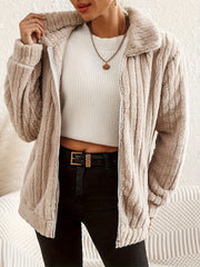 Harper Fleece Zip-Up | Warm cosy winter jacket