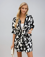 Coastal Chic Two-Piece Set | Relaxed Summer Outfit
