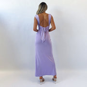 Sienna Slit Maxi | Sleeveless ruched evening dress