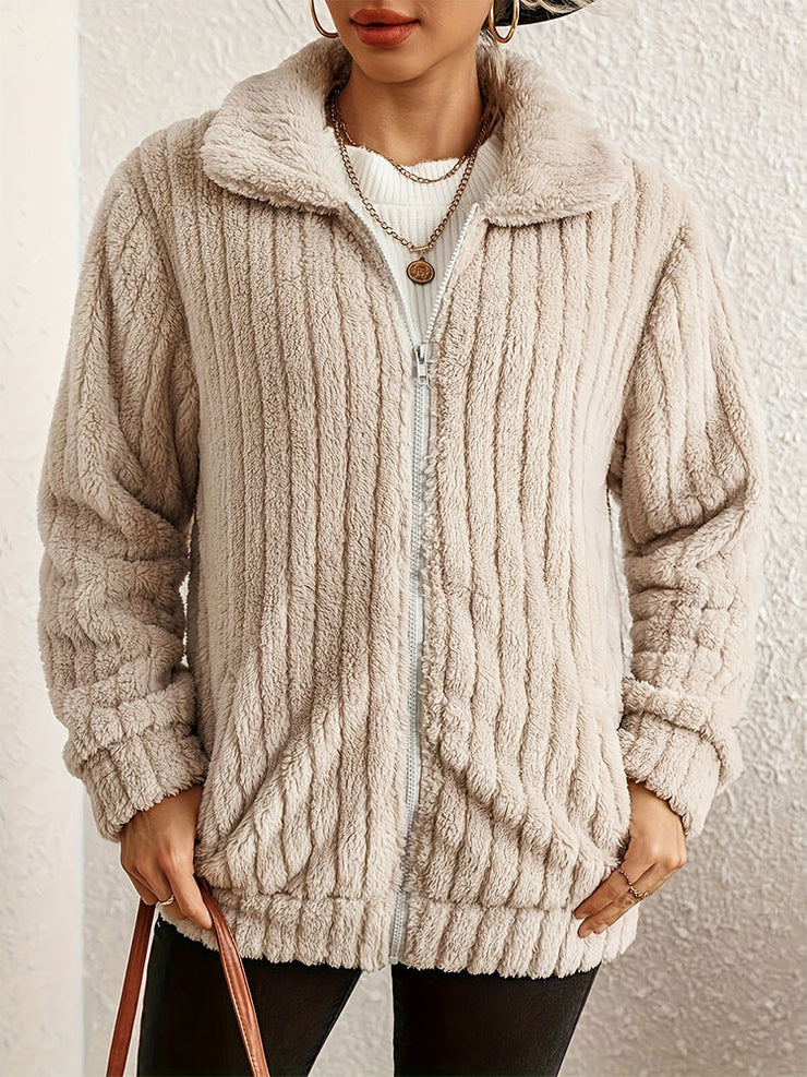 Harper Fleece Zip-Up | Warm cosy winter jacket