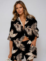 Isla Relaxed Fit Shirt & Shorts Set | Breezy & Stylish