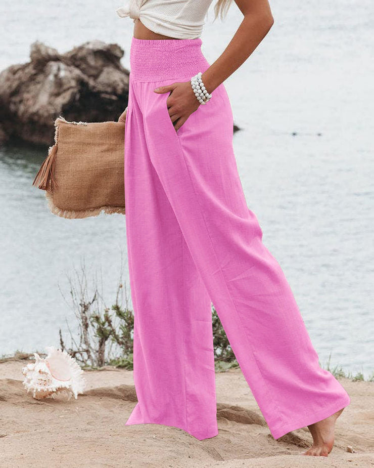 Byron Wide-Leg Pants | Comfy Beachside Essential