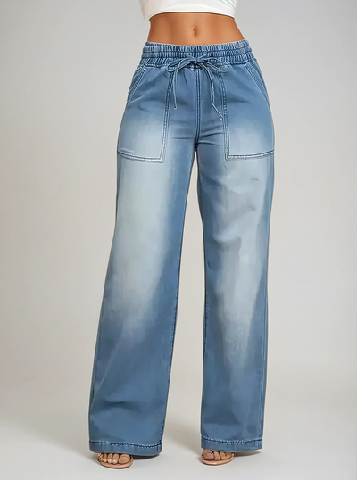 Bondi Wide-Leg Denim Pants | Relaxed Street Style