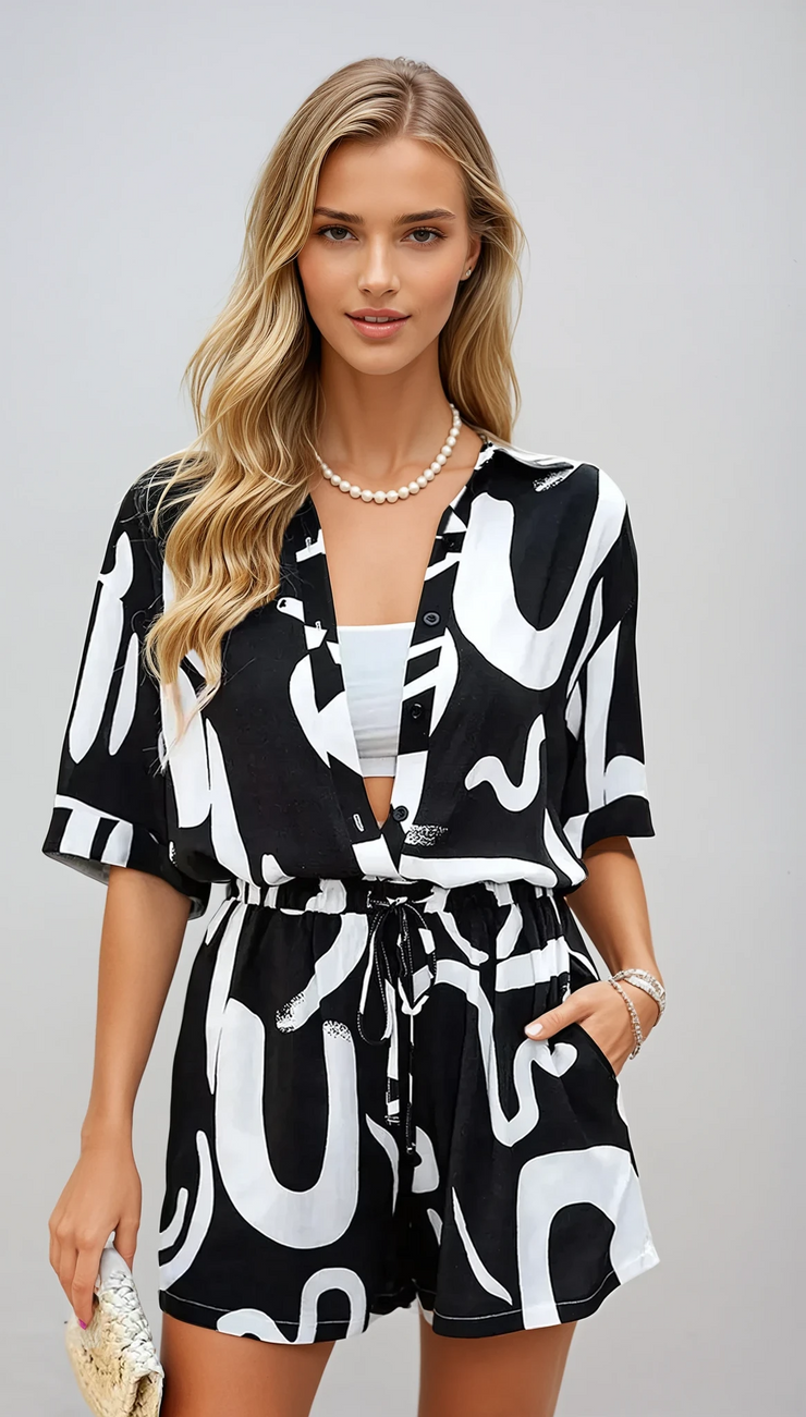 Coastal Chic Two-Piece Set | Relaxed Summer Outfit