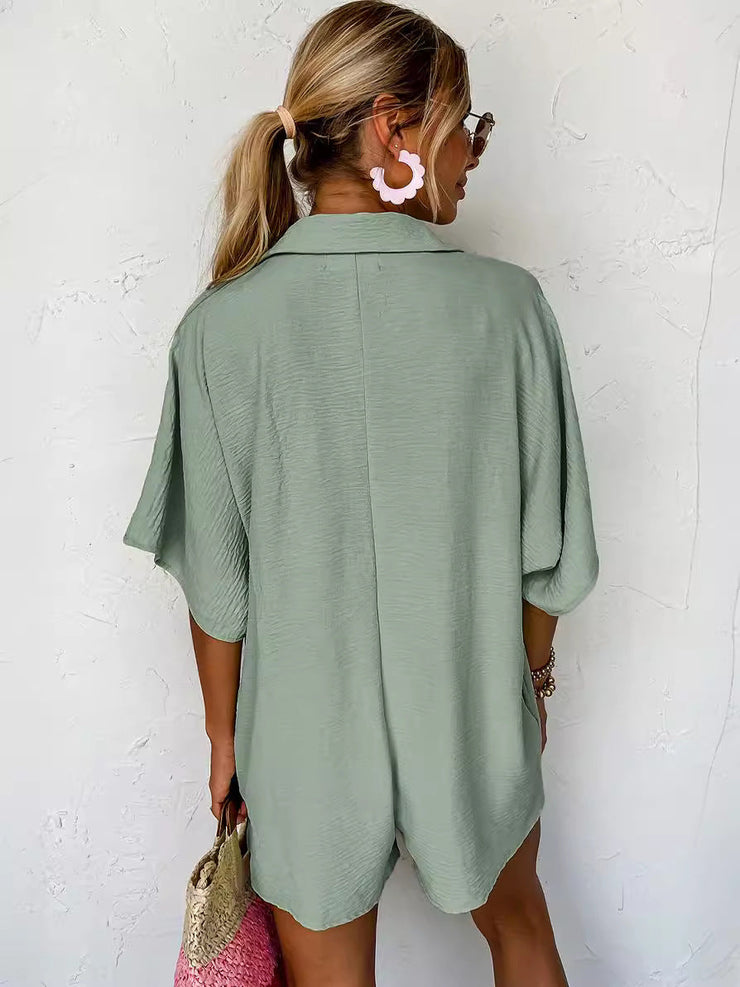 Noosa Relaxed Romper | Effortless Aussie Summer Vibes