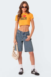 Frankie Bermuda Shorts | Vintage denim shorts