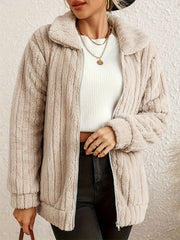 Harper Fleece Zip-Up | Warm cosy winter jacket