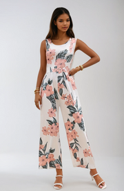 Isla Blossom Jumpsuit | Elegant Floral One-Piece