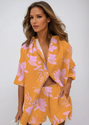 Isla Relaxed Fit Shirt & Shorts Set | Breezy & Stylish