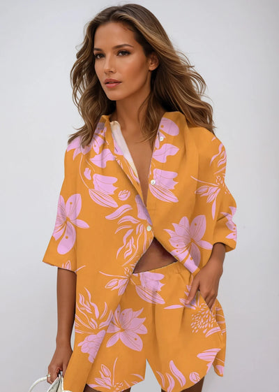Isla Relaxed Fit Shirt & Shorts Set | Breezy & Stylish
