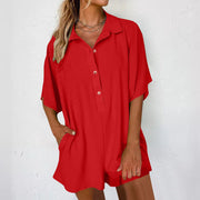 Noosa Relaxed Romper | Effortless Aussie Summer Vibes
