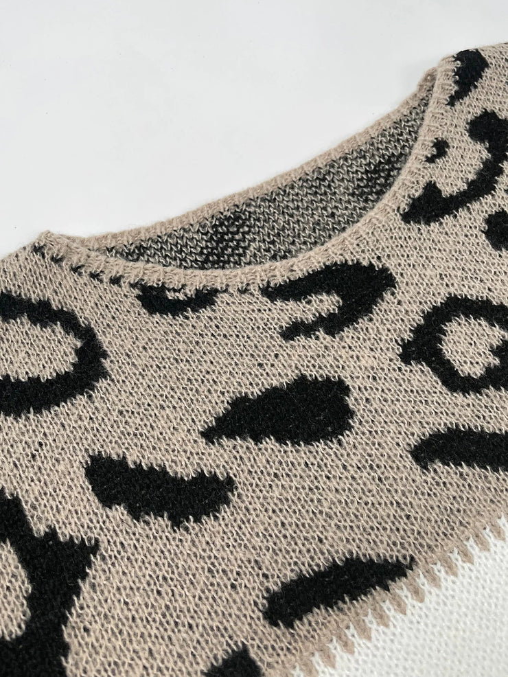 Savannah Leopard Knit | Cosy bold winter jumper