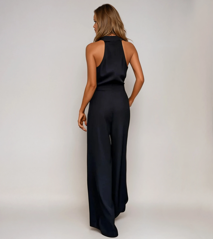 Elle Halter Jumpsuit | Sophisticated Glam