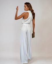 Elle Halter Jumpsuit | Sophisticated Glam