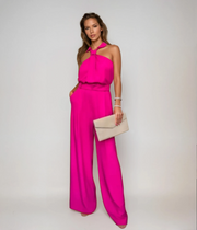 Elle Halter Jumpsuit | Sophisticated Glam