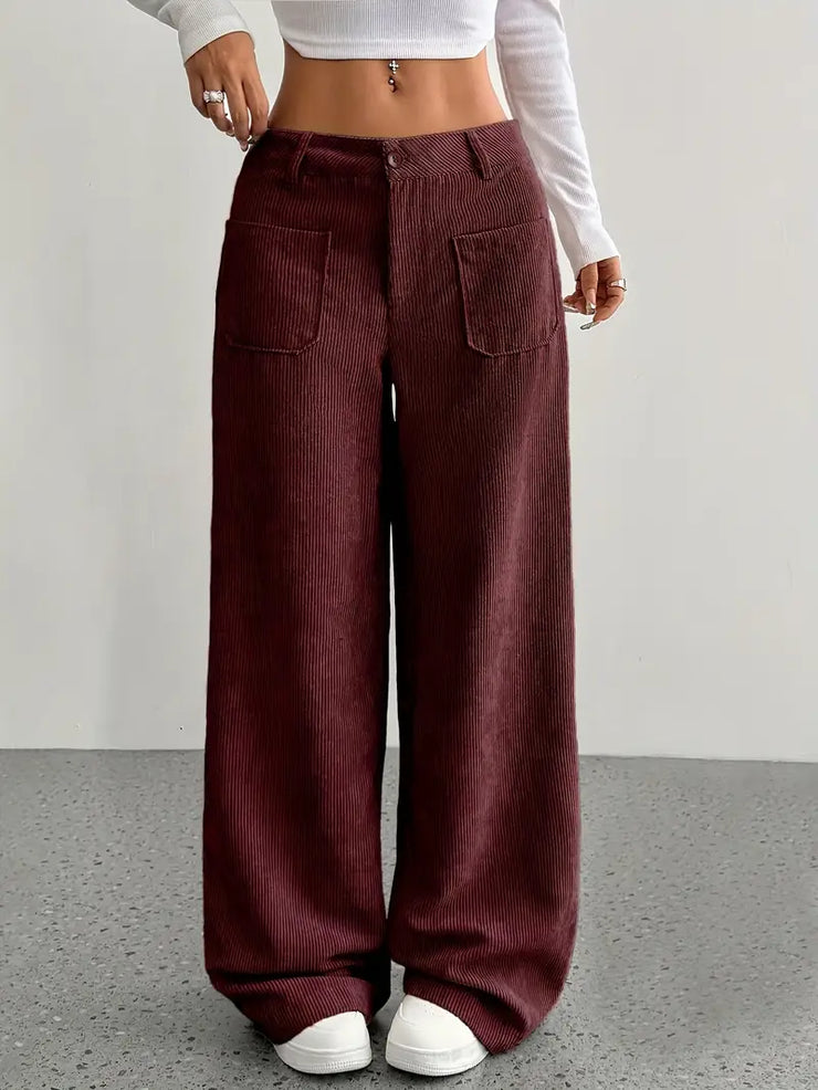 Coastal Vibes Wide-Leg Pants | Rwielaxed Street Style