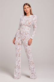 Midnight Luxe Jumpsuit | Statement Evening Wear