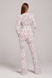 Midnight Luxe Jumpsuit | Statement Evening Wear