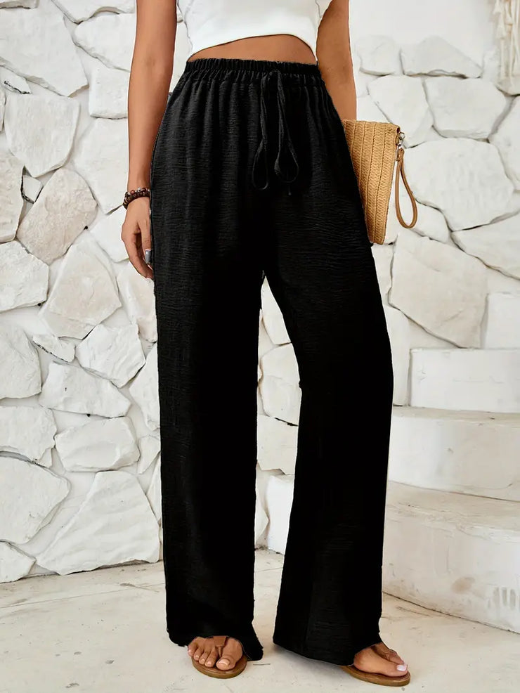 Byron Bay Lounge Pants | Comfy wide-leg drawstring trousers