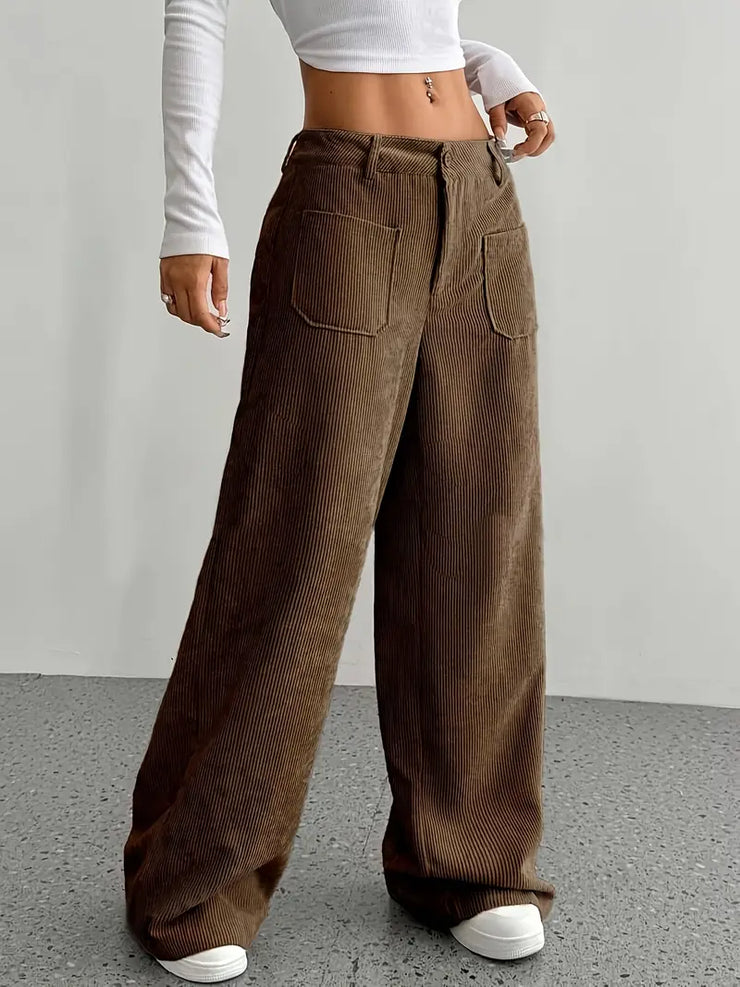 Coastal Vibes Wide-Leg Pants | Rwielaxed Street Style
