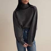 Willow Contrast Knit | Minimal chic jumper