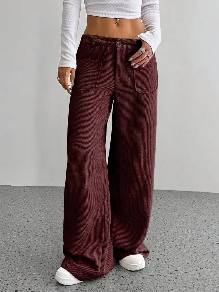Coastal Vibes Wide-Leg Pants | Rwielaxed Street Style
