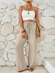 Byron Bay Lounge Pants | Comfy wide-leg drawstring trousers