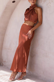 Giselle Halter Maxi Set